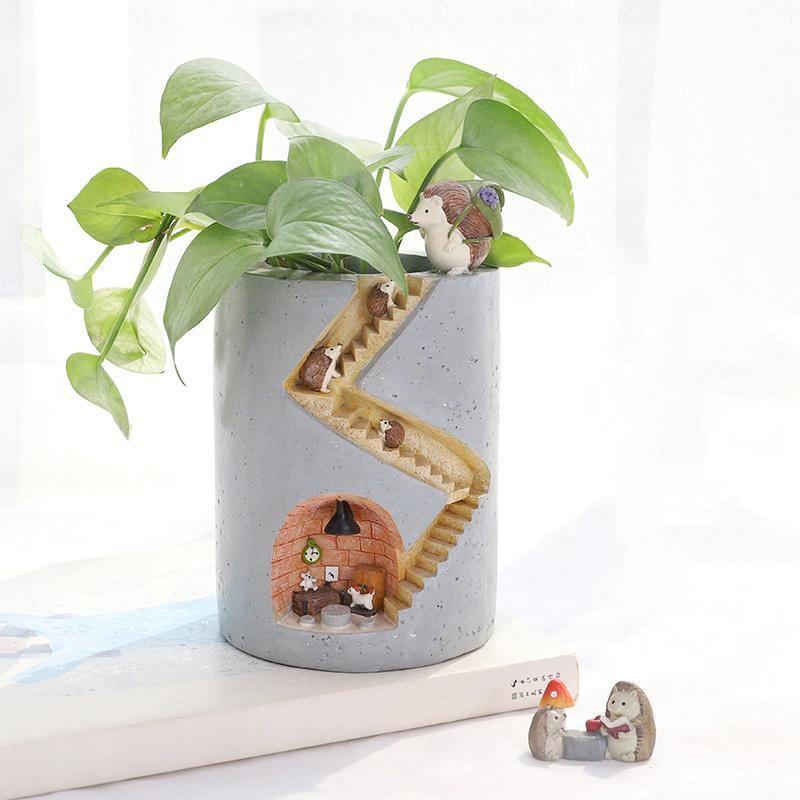 Animal Secret Home Planter Pot