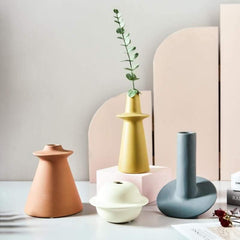 Astro Morandi Ceramic Vase Accents