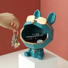 Cool Dog Figurine Storage Dish