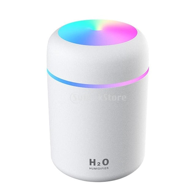 Portable 300ml Electric Air Humidifier Aroma Oil Diffuser