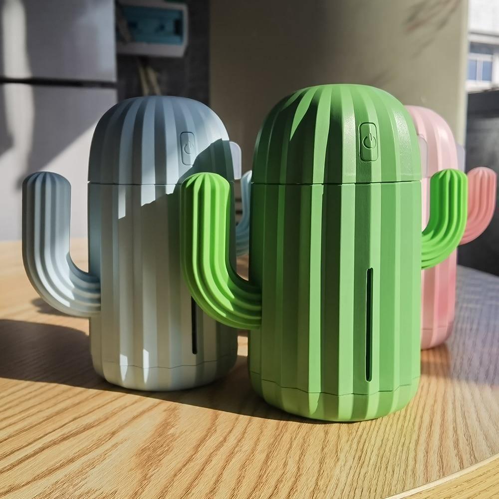 Mini Cactus LED USB Humidifier