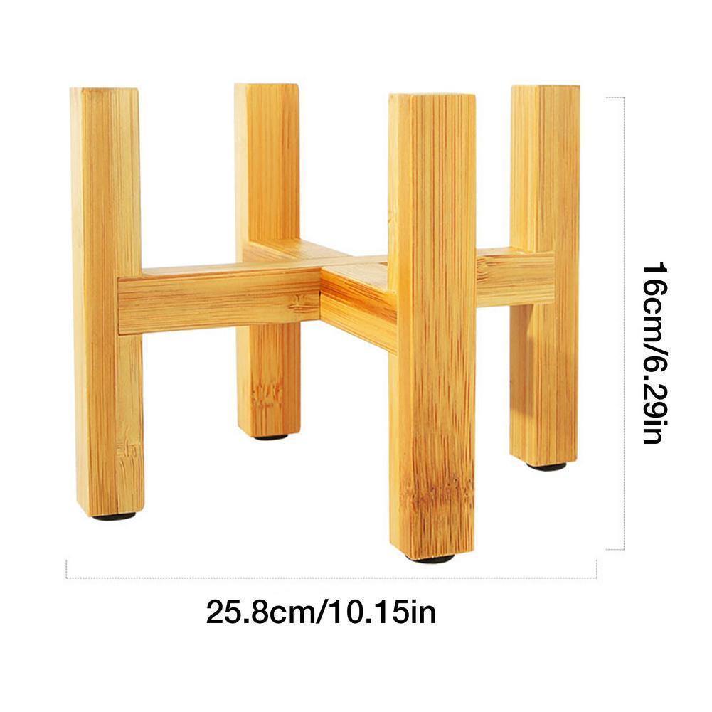 Genuine Bamboo Wooden Plant Stand